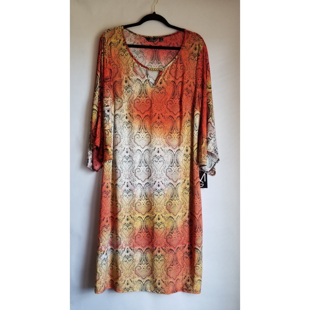 Mlle Gabrielle Paisley Print Dress